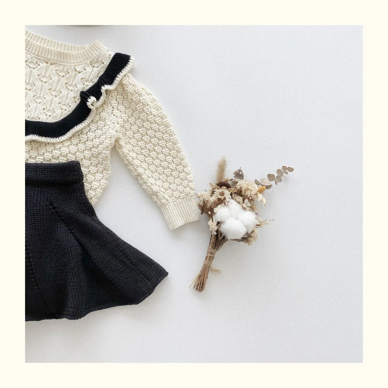 crochet knit tops