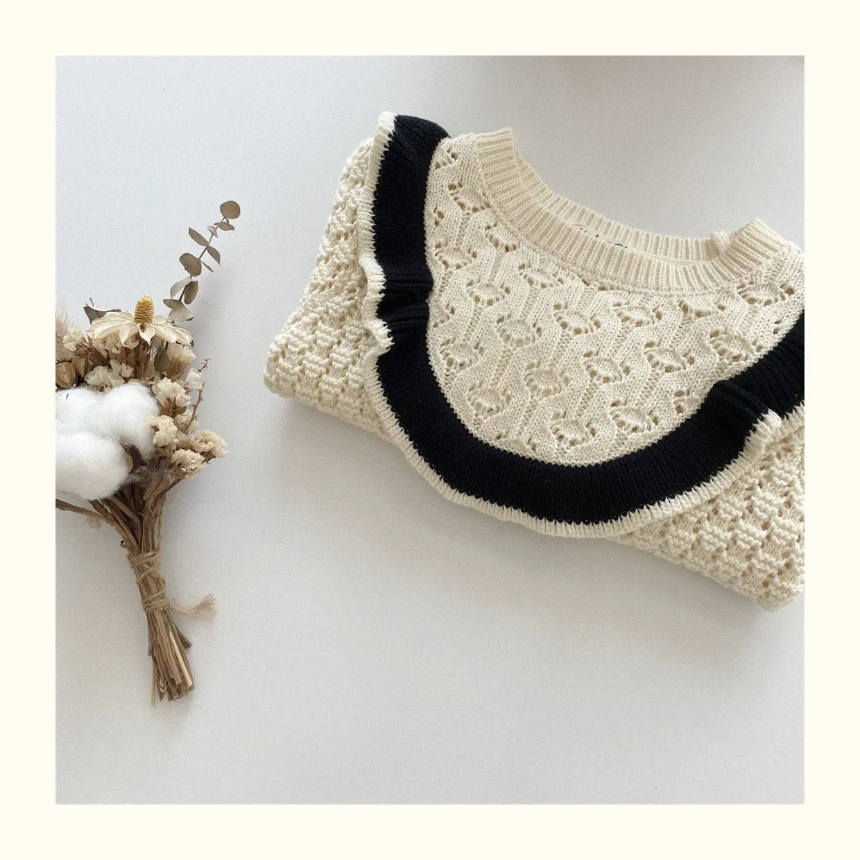 crochet knit tops