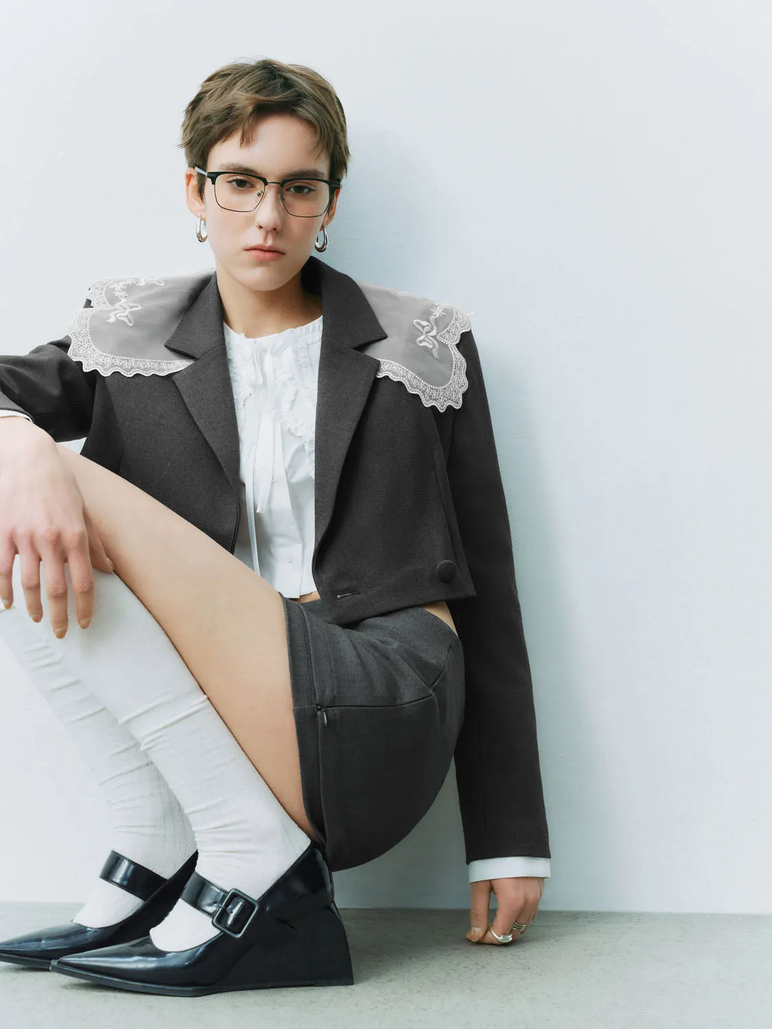 Cropped Blazers