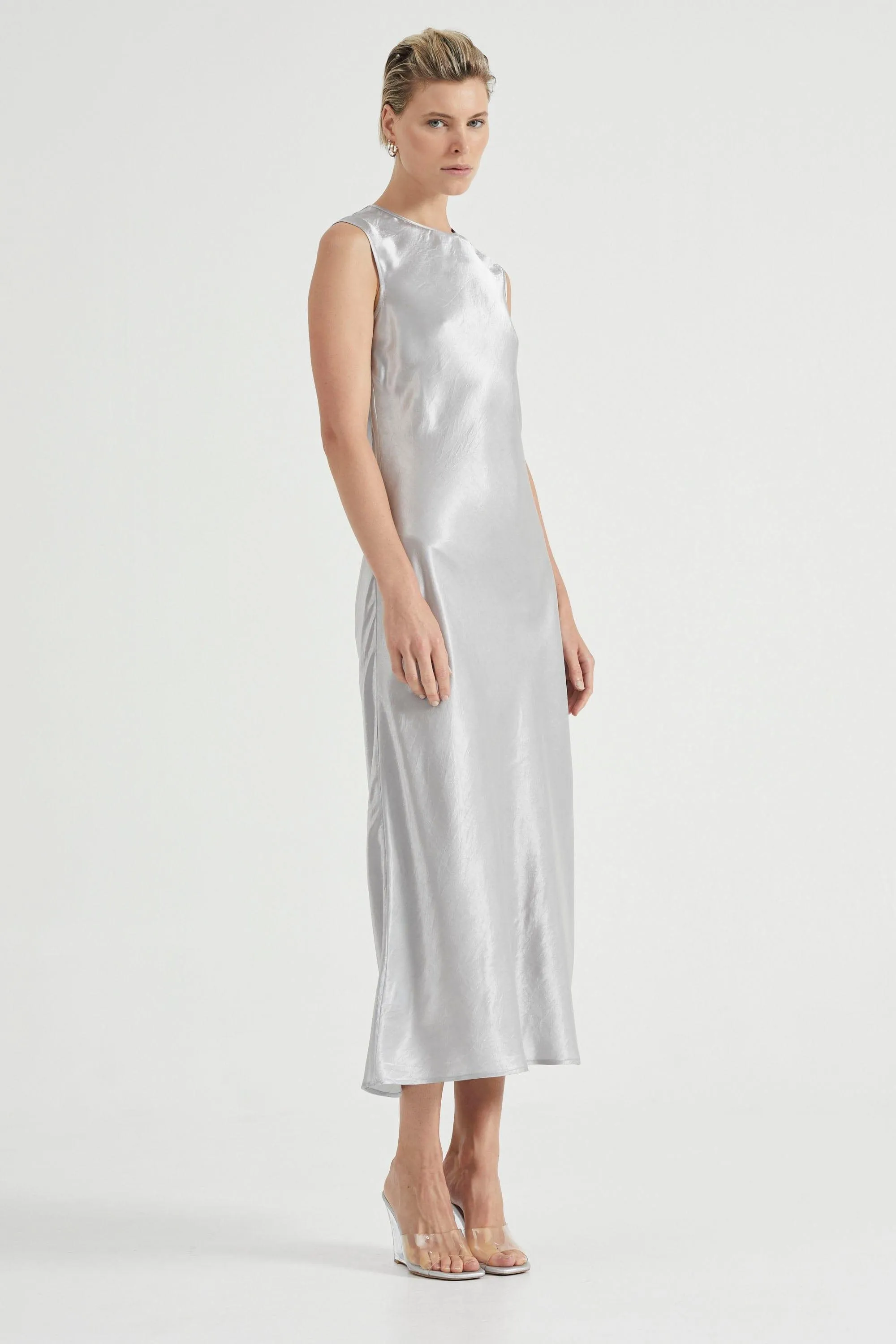 CRUSH BIAS TANK MAXI | SILVER
