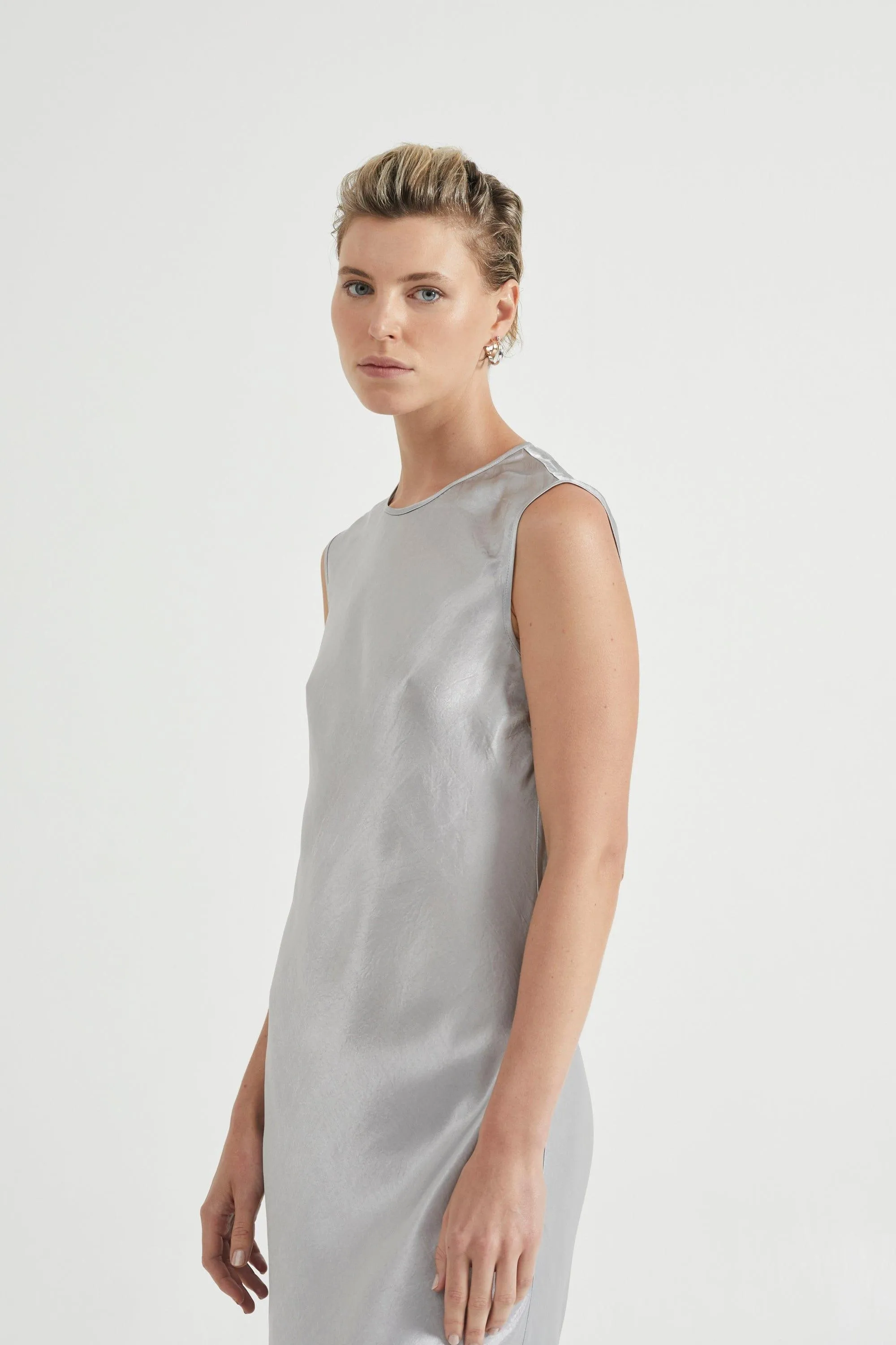 CRUSH BIAS TANK MAXI | SILVER