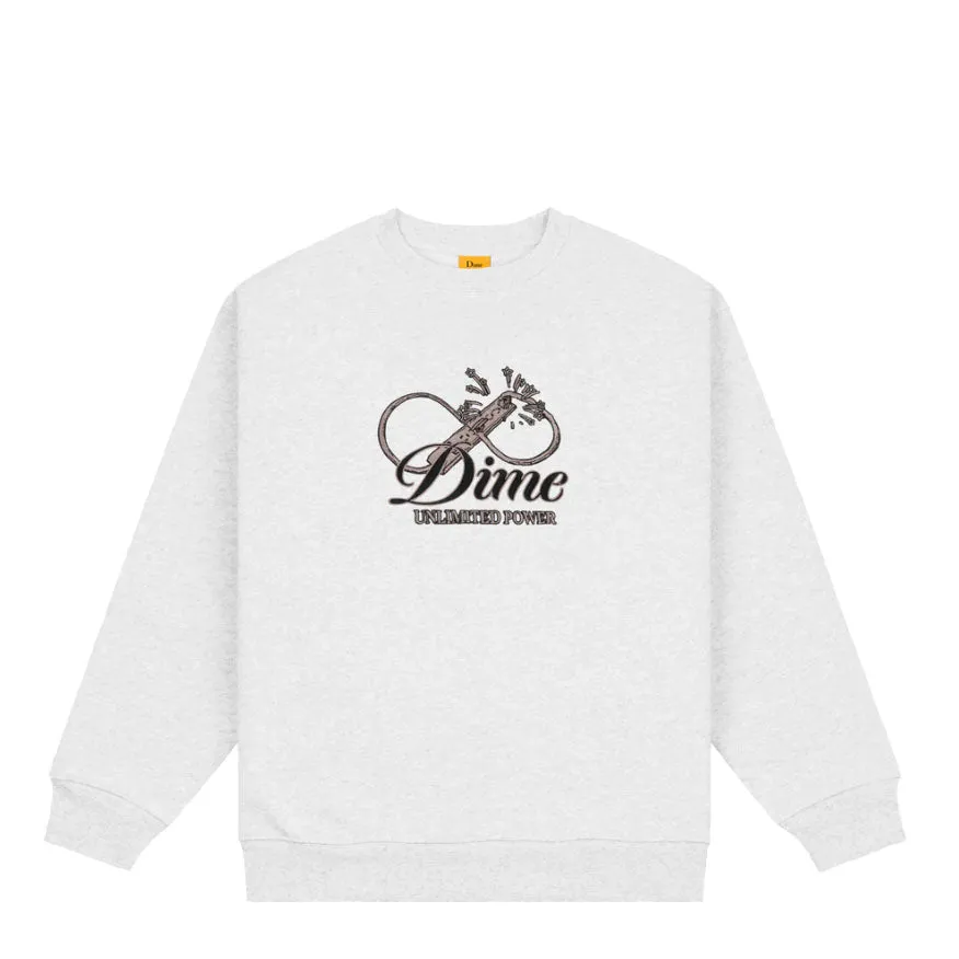 Cursive Power Crewneck