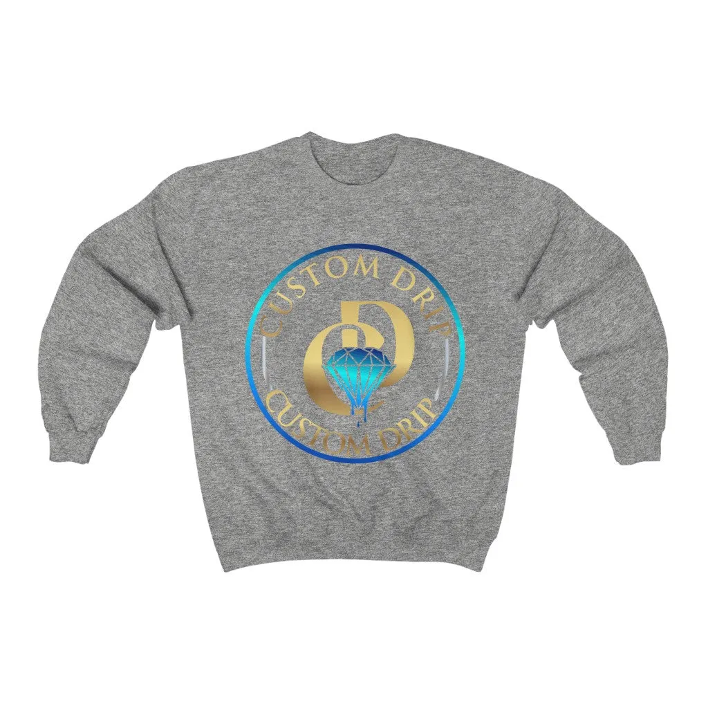 Custom Drip Diamond Unisex Heavy Blend™ Crewneck Sweatshirt