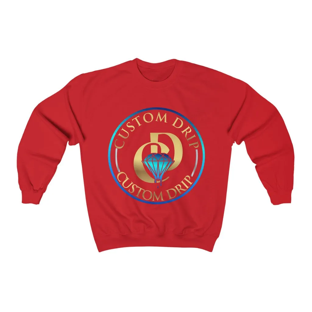 Custom Drip Diamond Unisex Heavy Blend™ Crewneck Sweatshirt