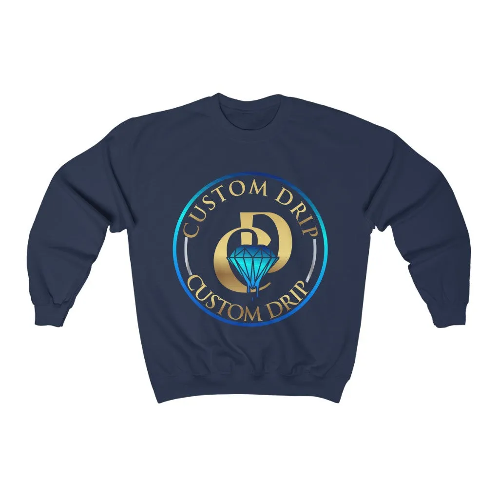 Custom Drip Diamond Unisex Heavy Blend™ Crewneck Sweatshirt