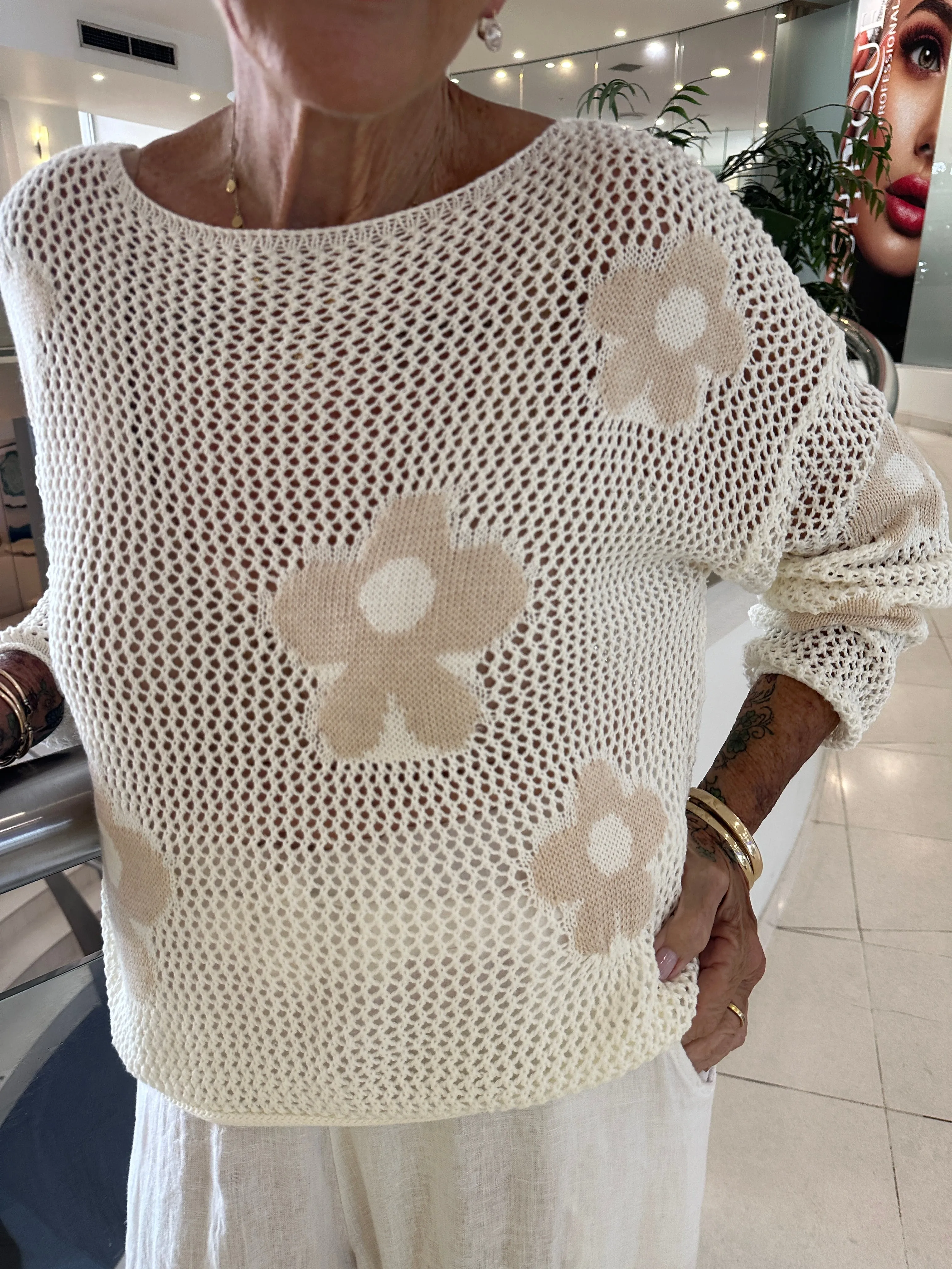 Daisy Knit Tops
