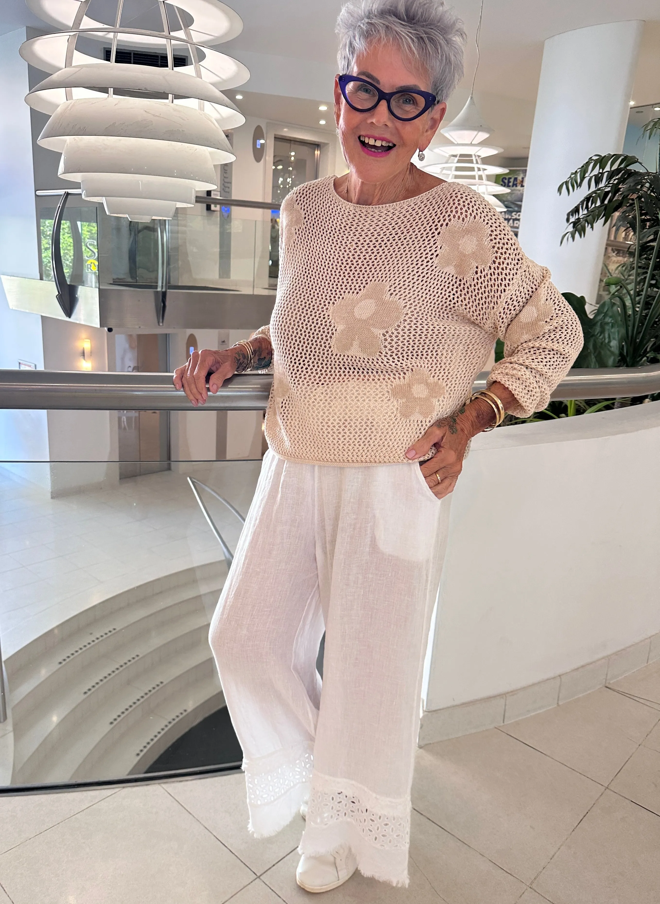 Daisy Knit Tops