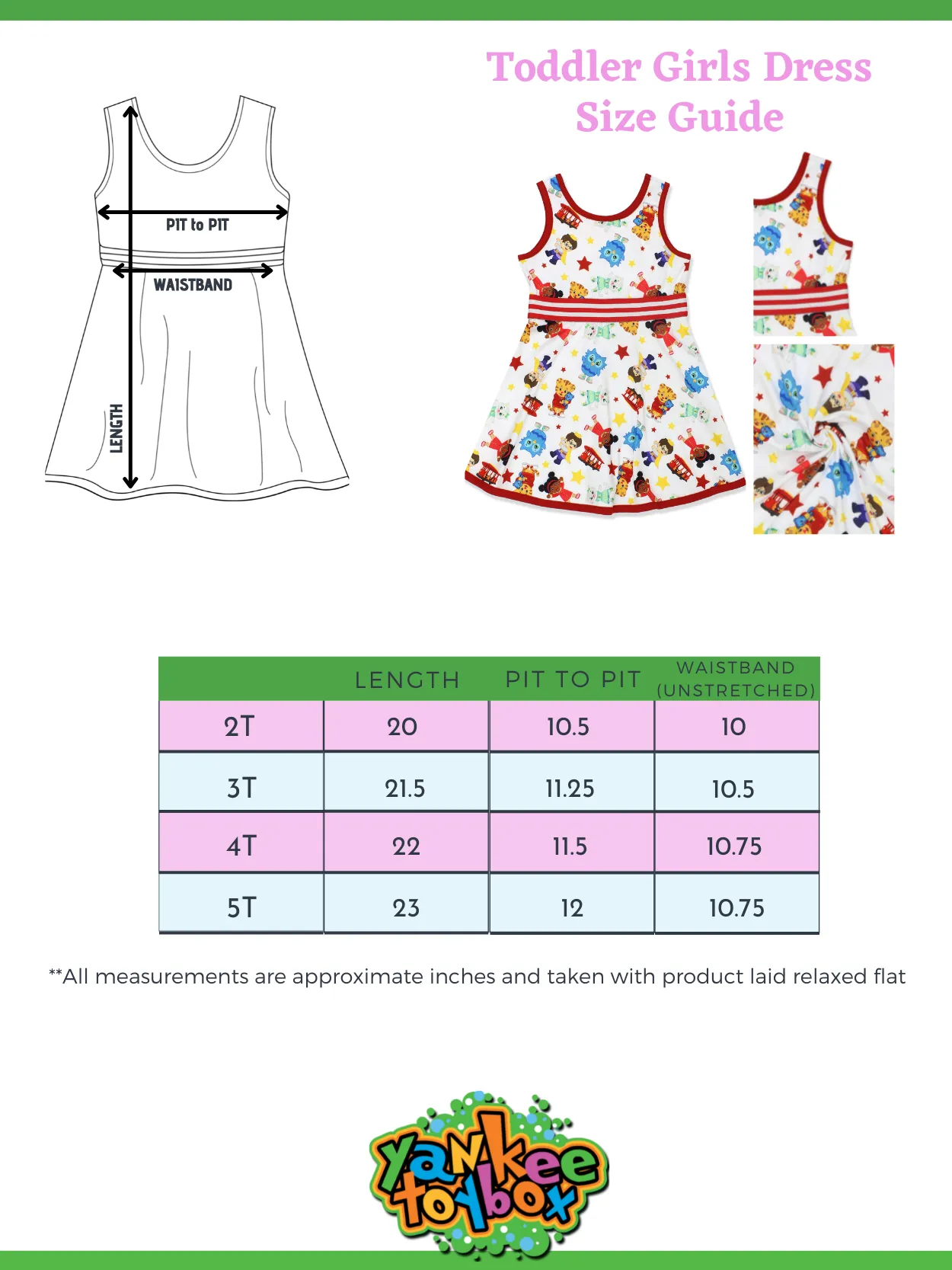 Daniel Tiger's Neighborhood Fit and Flare Dress