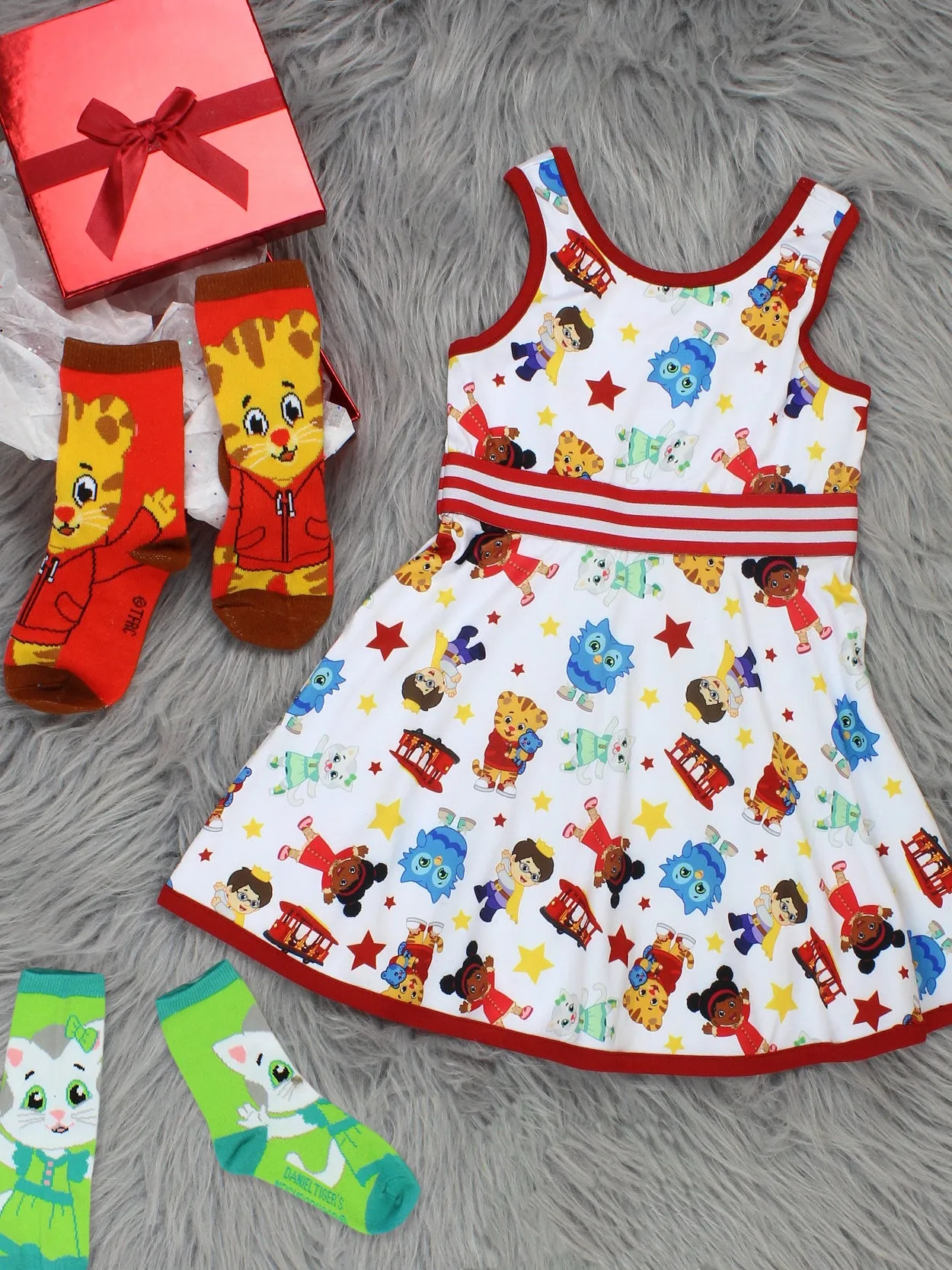 Daniel Tiger's Neighborhood Fit and Flare Dress