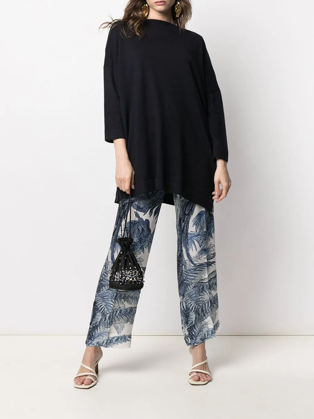 Daniela Gregis Cotton Boat Neck tröja