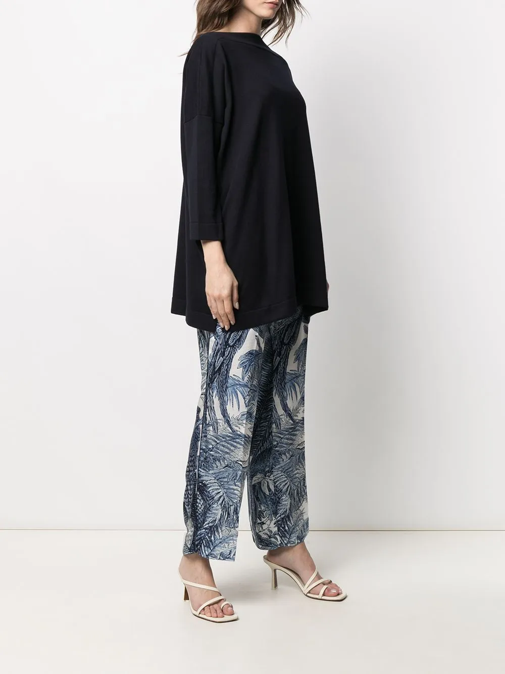 Daniela Gregis Cotton Boat Neck tröja