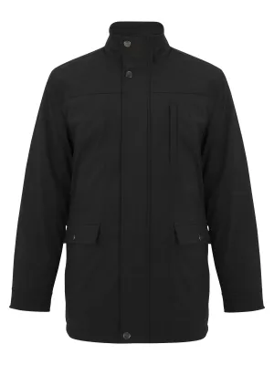 DG's Drifter Mens Evans Casual Shower Proof Jacket 80352/00 Black