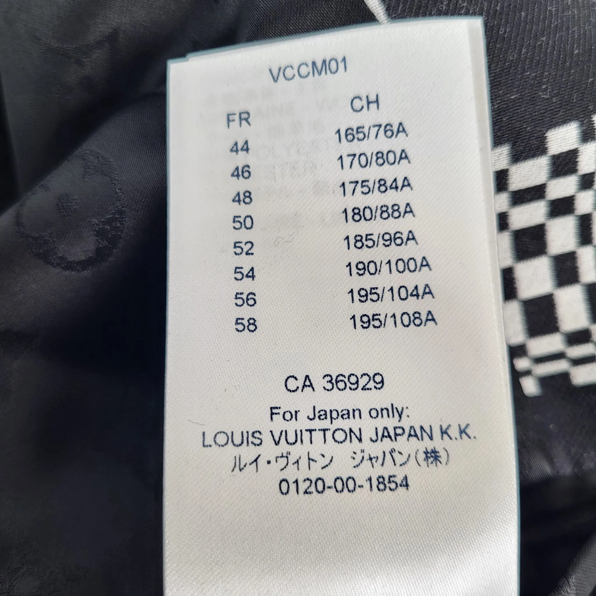 Distorted Damier Constructed Hoodie