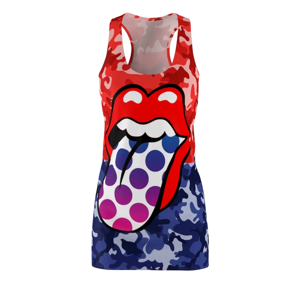 Do-the-Polka Racerback Dress
