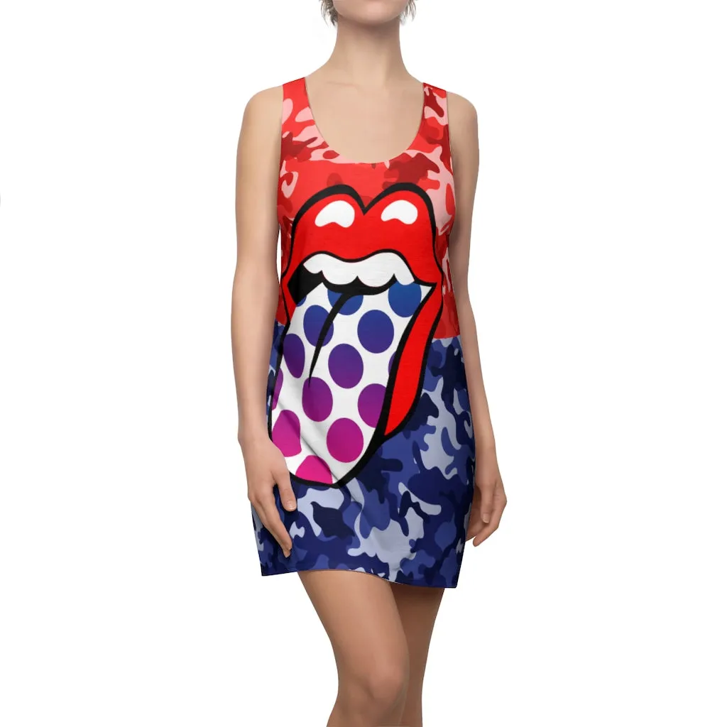 Do-the-Polka Racerback Dress