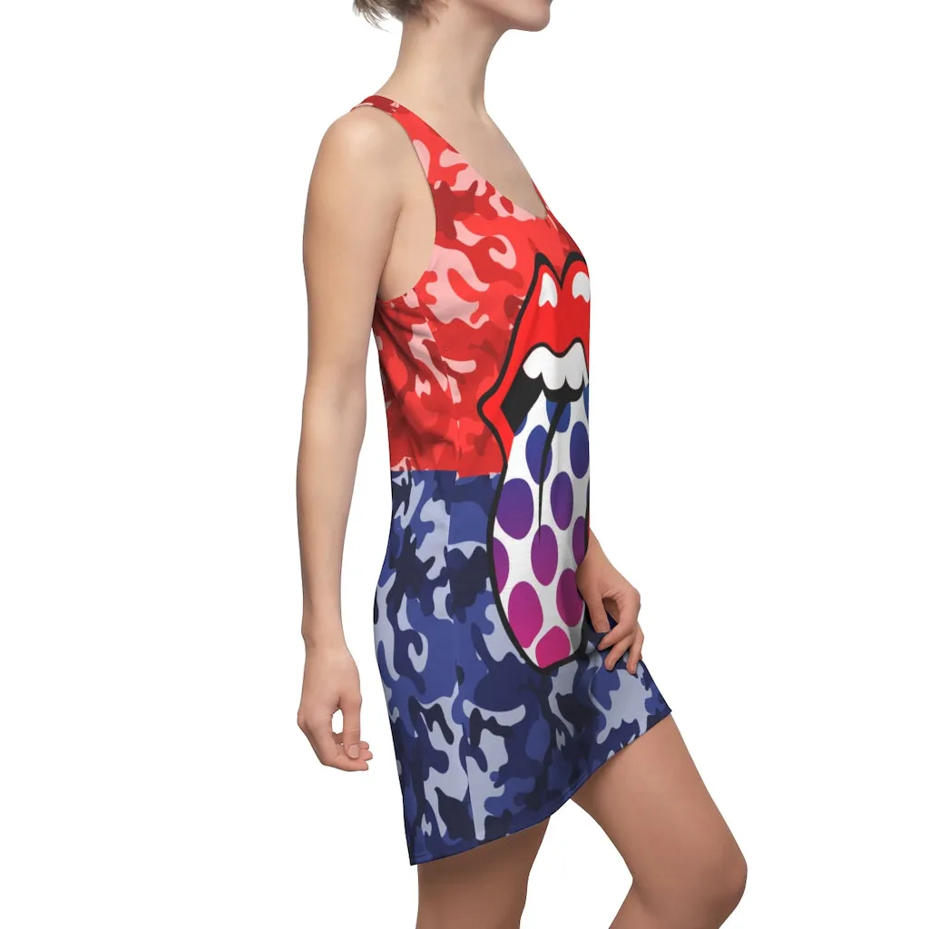 Do-the-Polka Racerback Dress