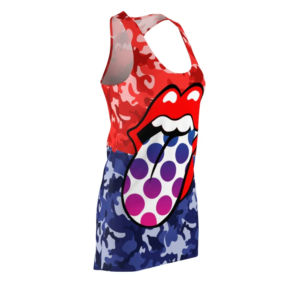 Do-the-Polka Racerback Dress