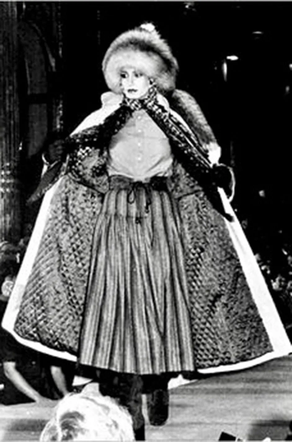 Documented Fall 1976 Yves Saint Laurent Russian Collection Leather Coat w Sheared Sheepskin Trim