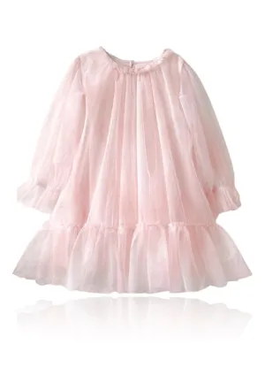 DOLLY Dreamy Sleepy Tutu Dress Pink clouds