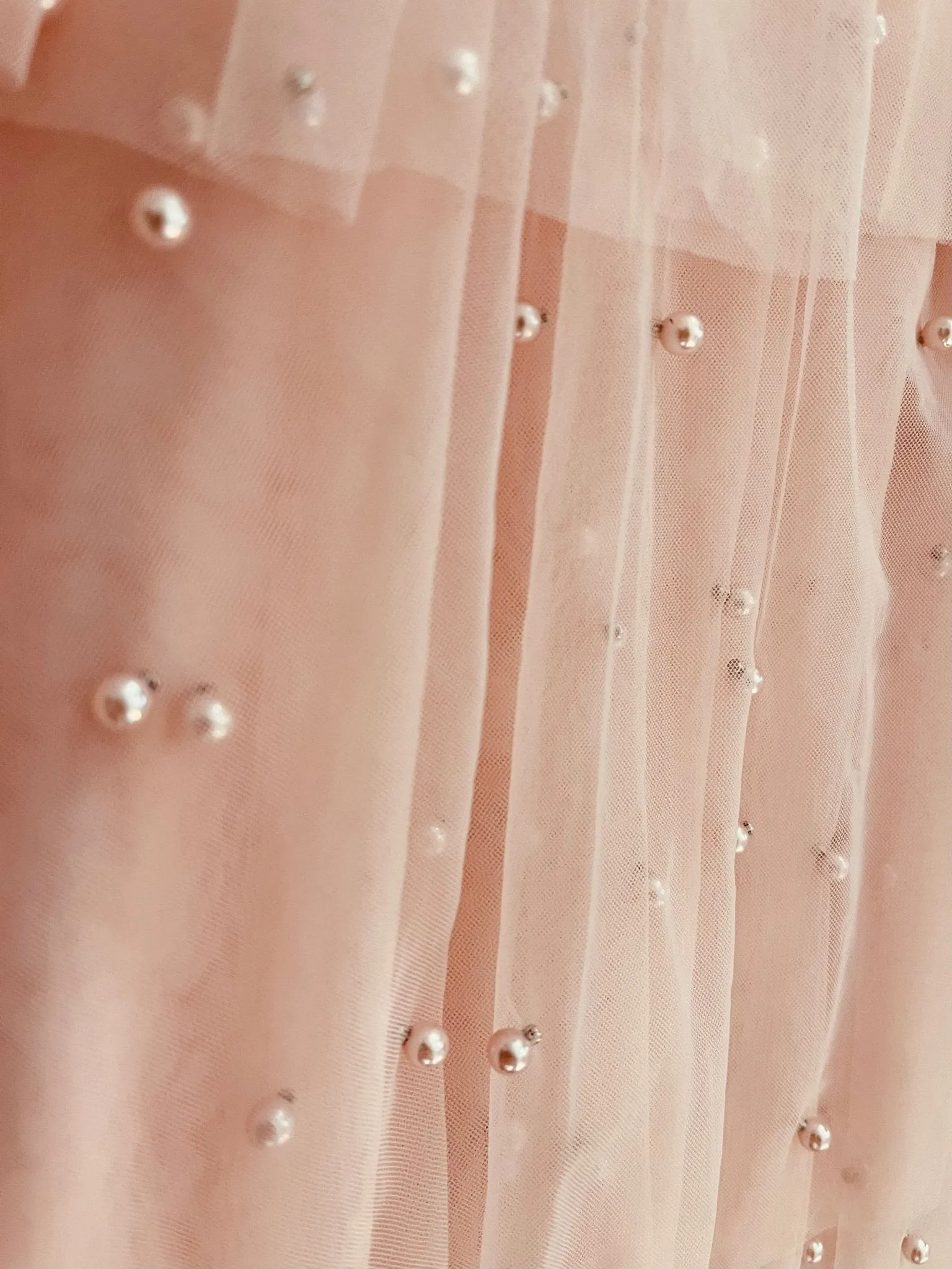 DOLLY Pearl Pierrot Tulle dress - Dollypink