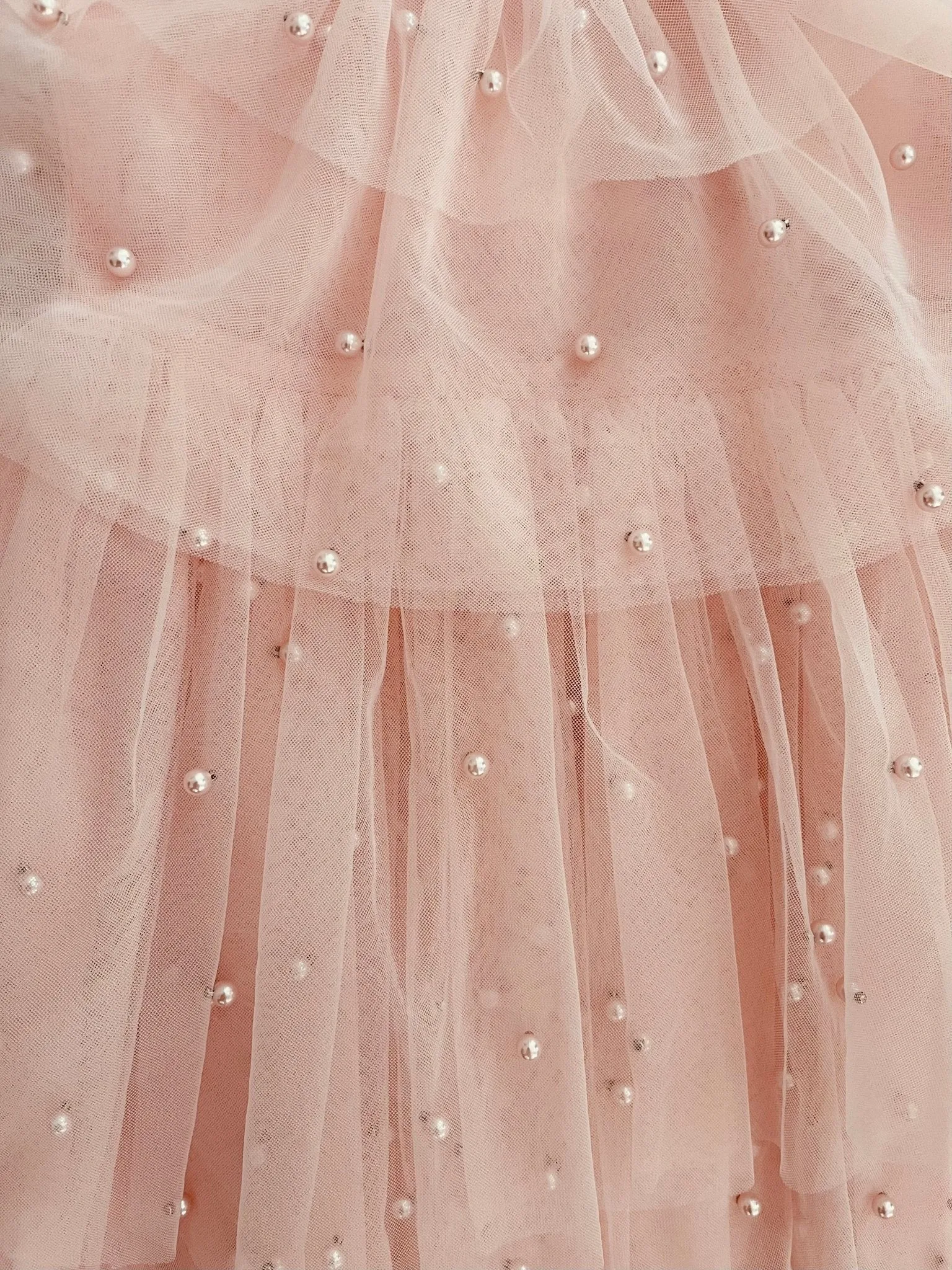 DOLLY Pearl Pierrot Tulle dress - Dollypink