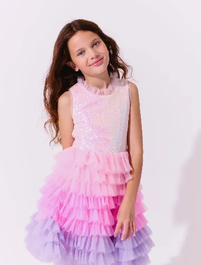 Dreamy Ombre Tulle Dress