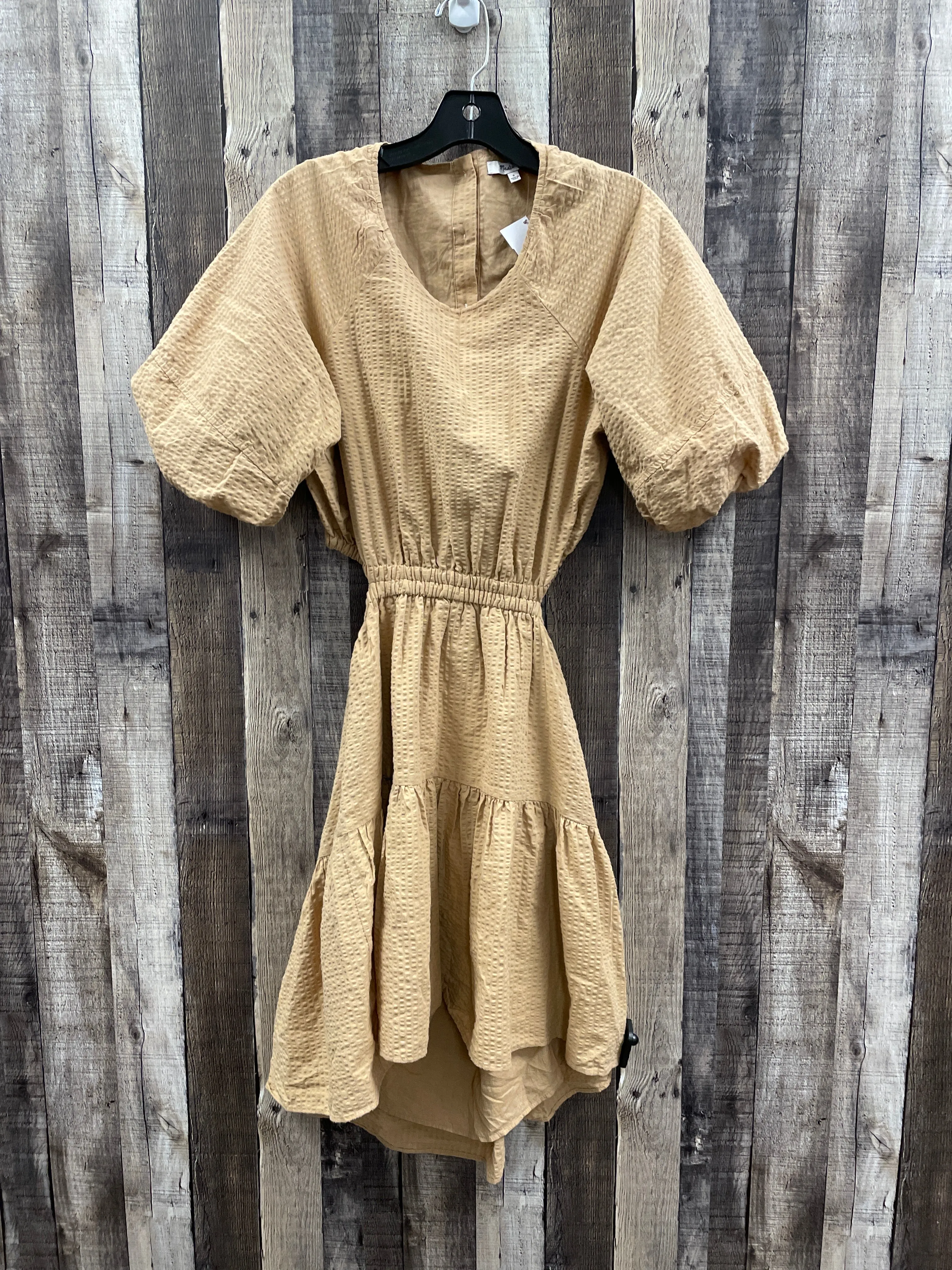 Dress Casual Midi By Madewell In Brown, Size: S