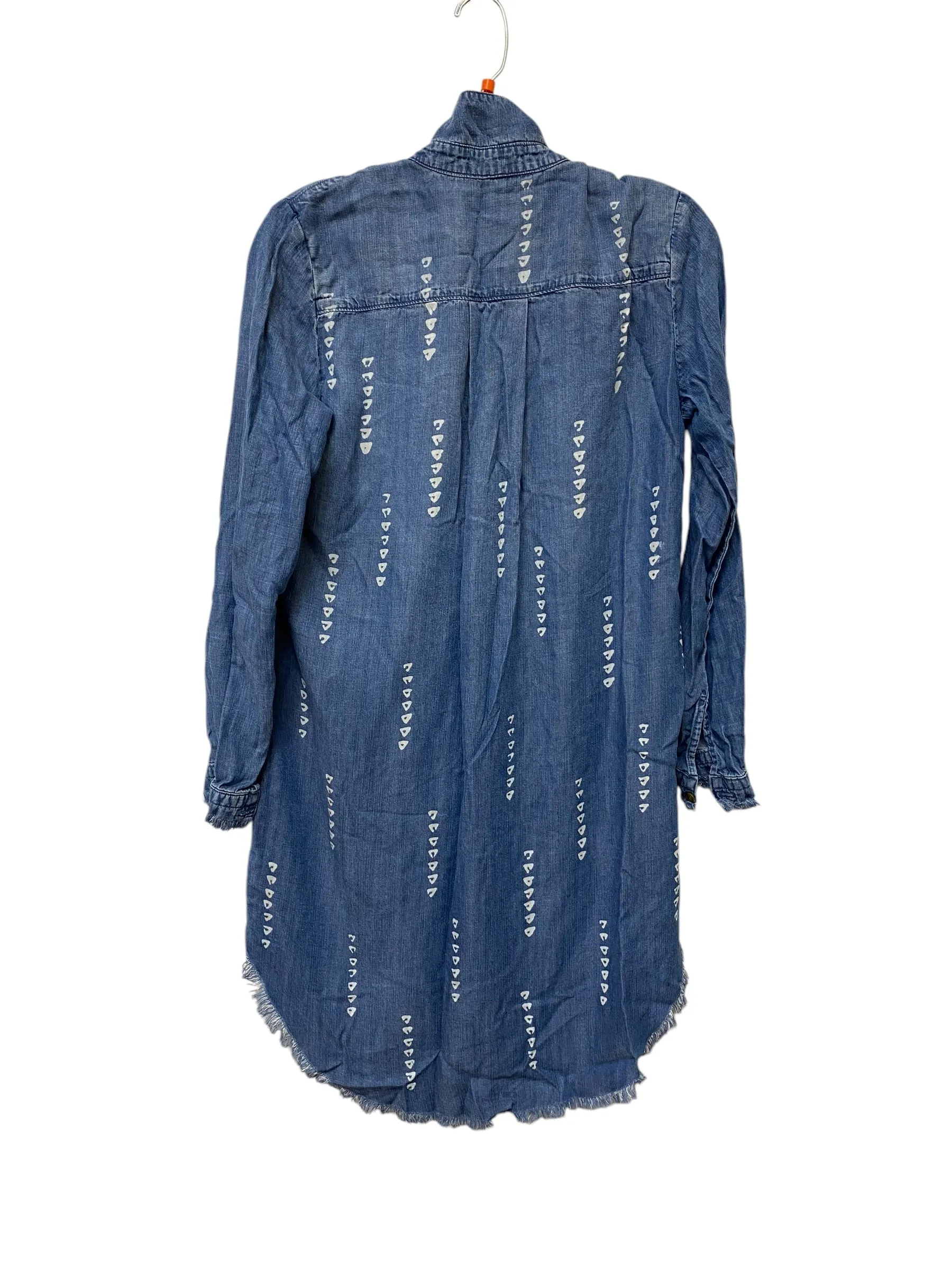 Dress Casual Short By Cloth & Stone In Blue Denim, Size: S