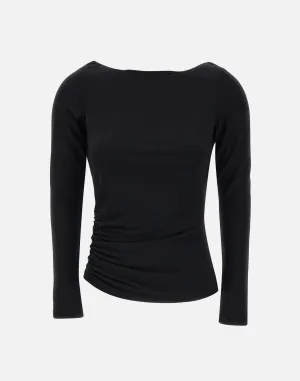 Elisabetta Franchi Daily Viscose tröja med öppen rygg