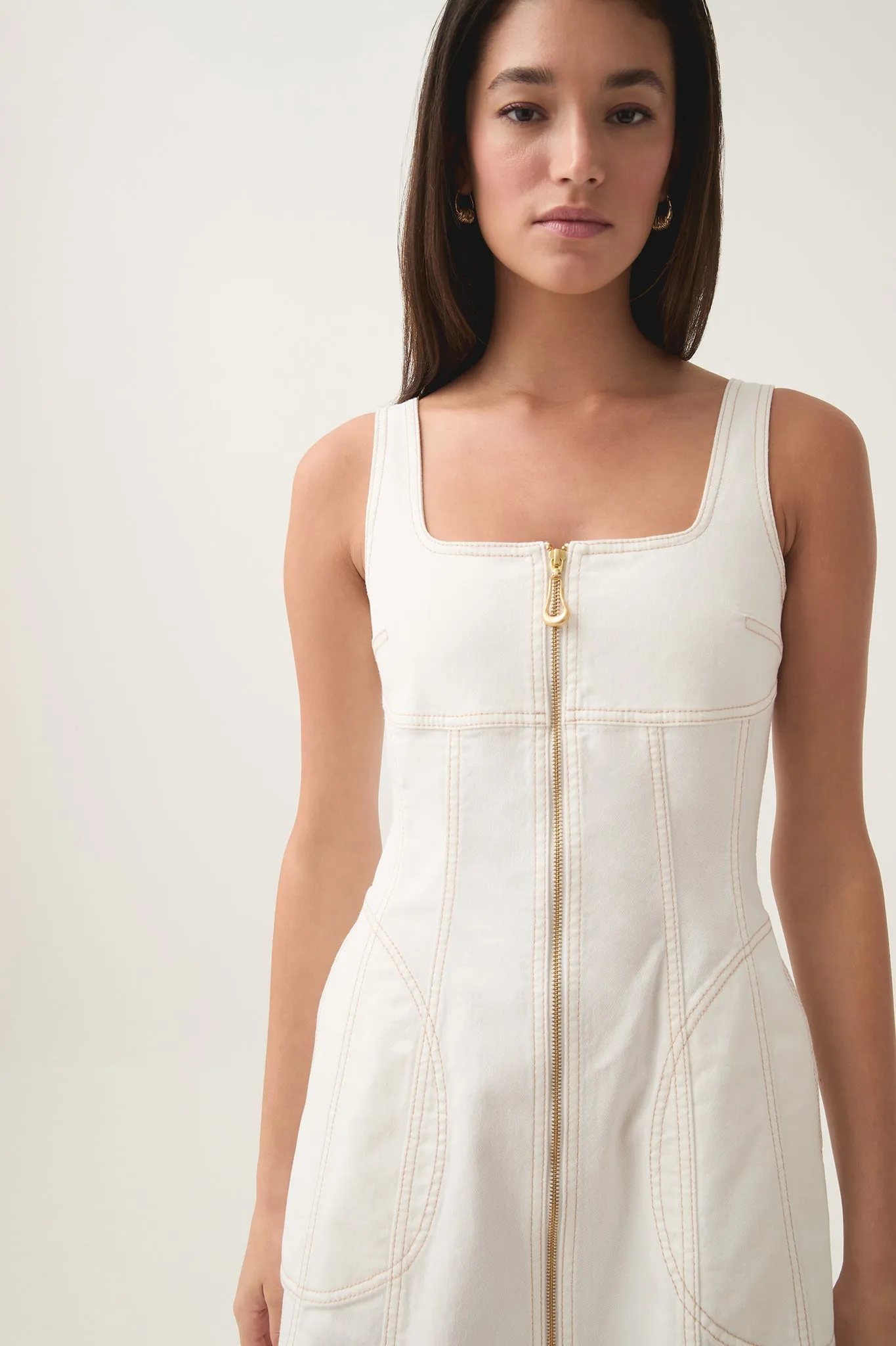 Emilie Denim Midi Dress