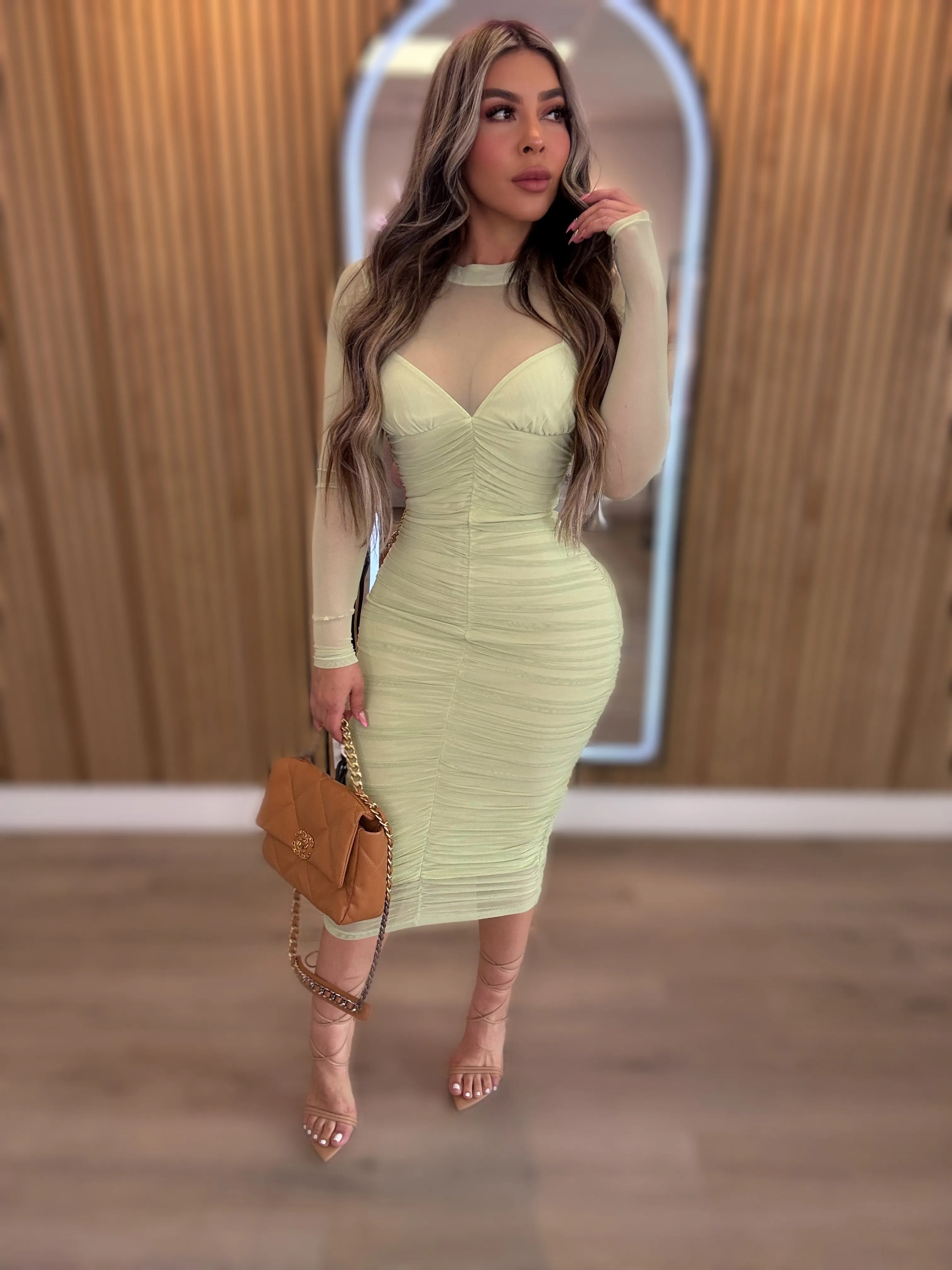 Emma Dress (Green)