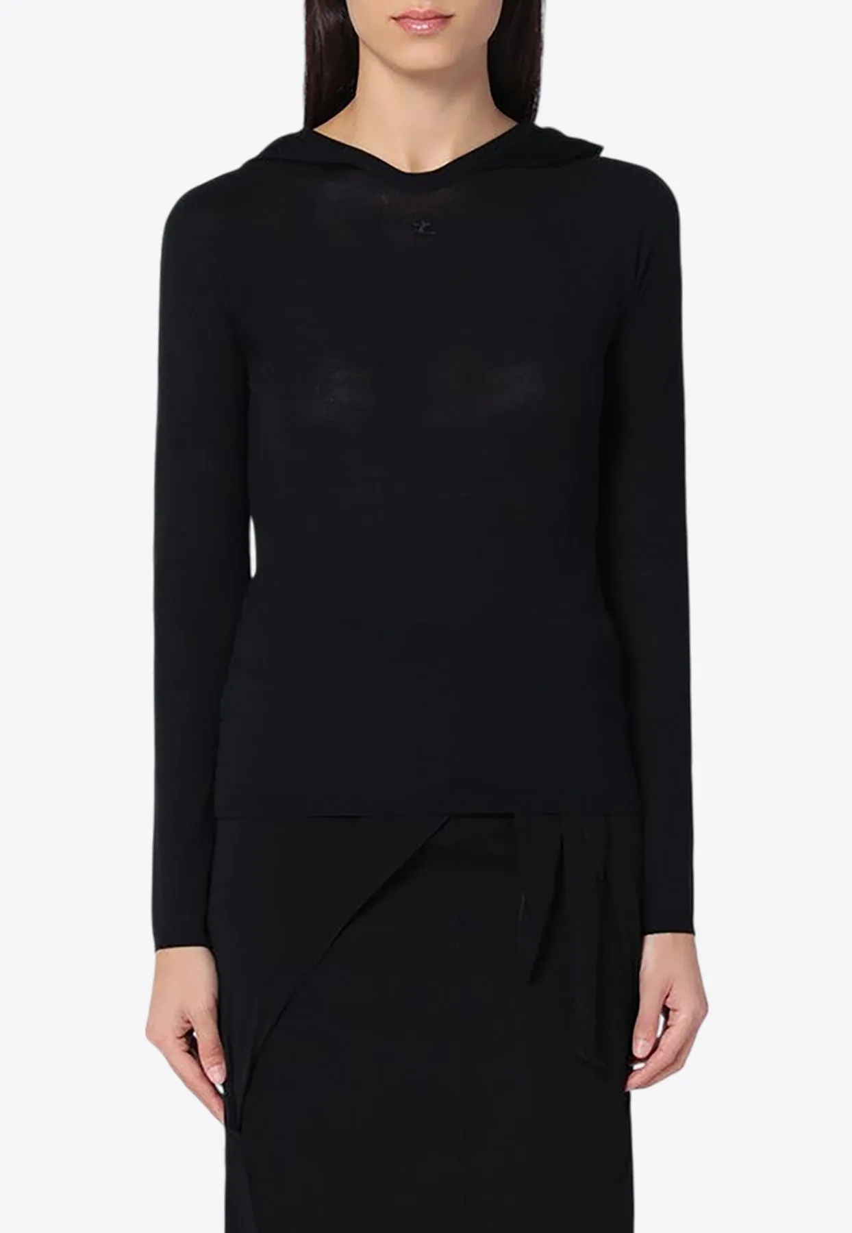 Essential Wool Hooded Sweater