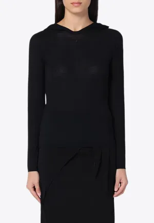 Essential Wool Hooded Sweater