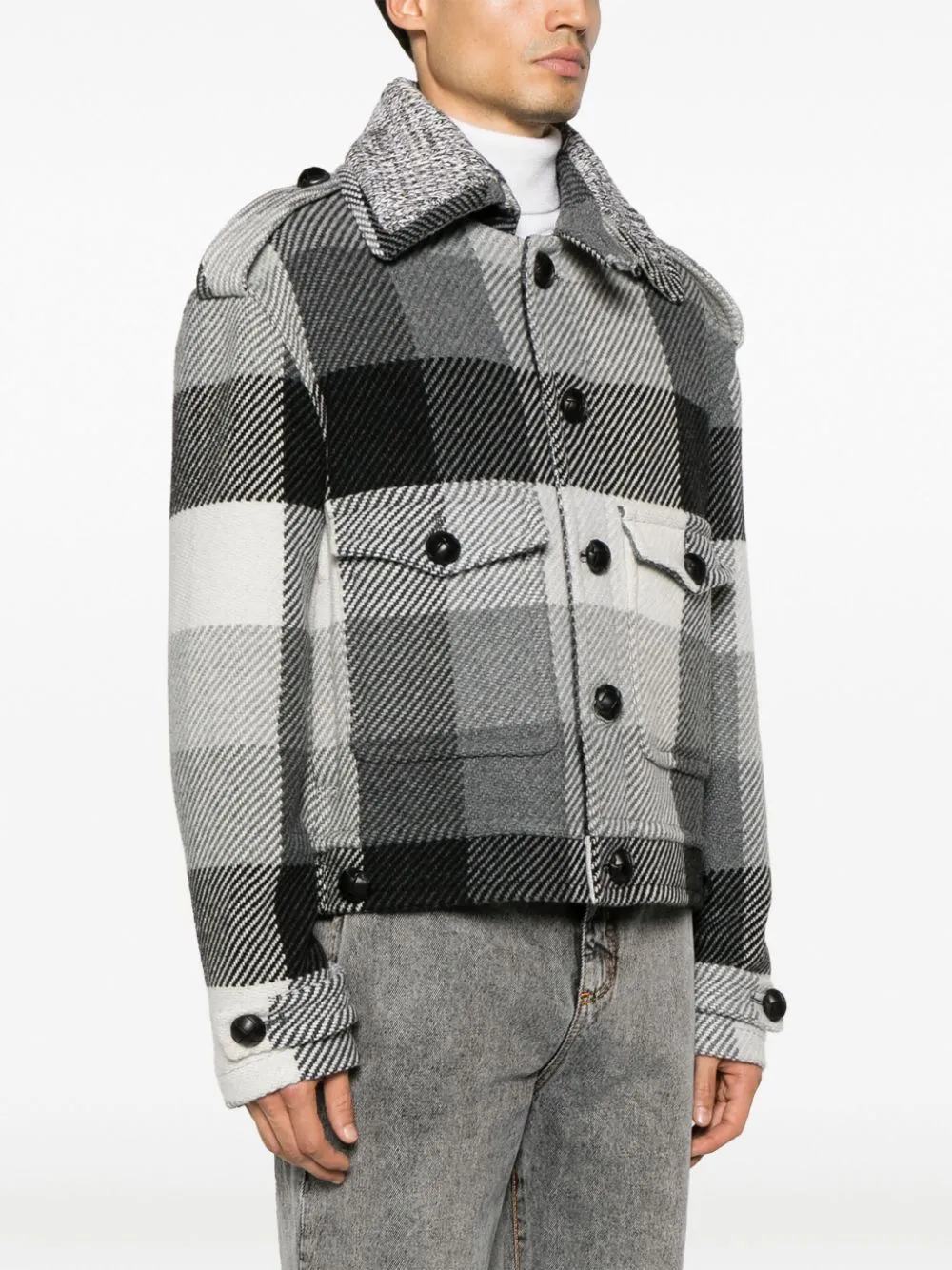 Etro Coats Grey