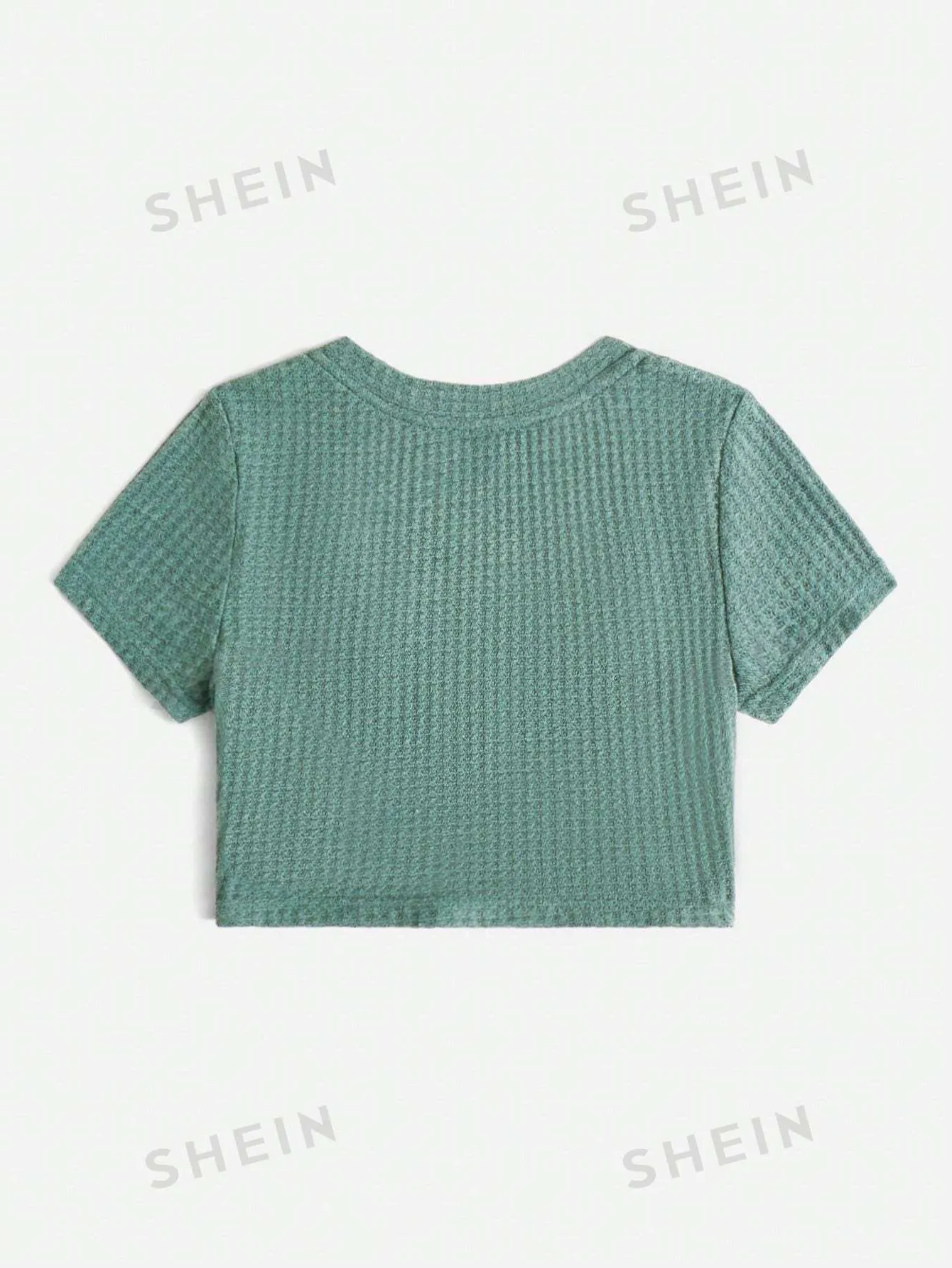 EZwear Scoop Neck Crop Top