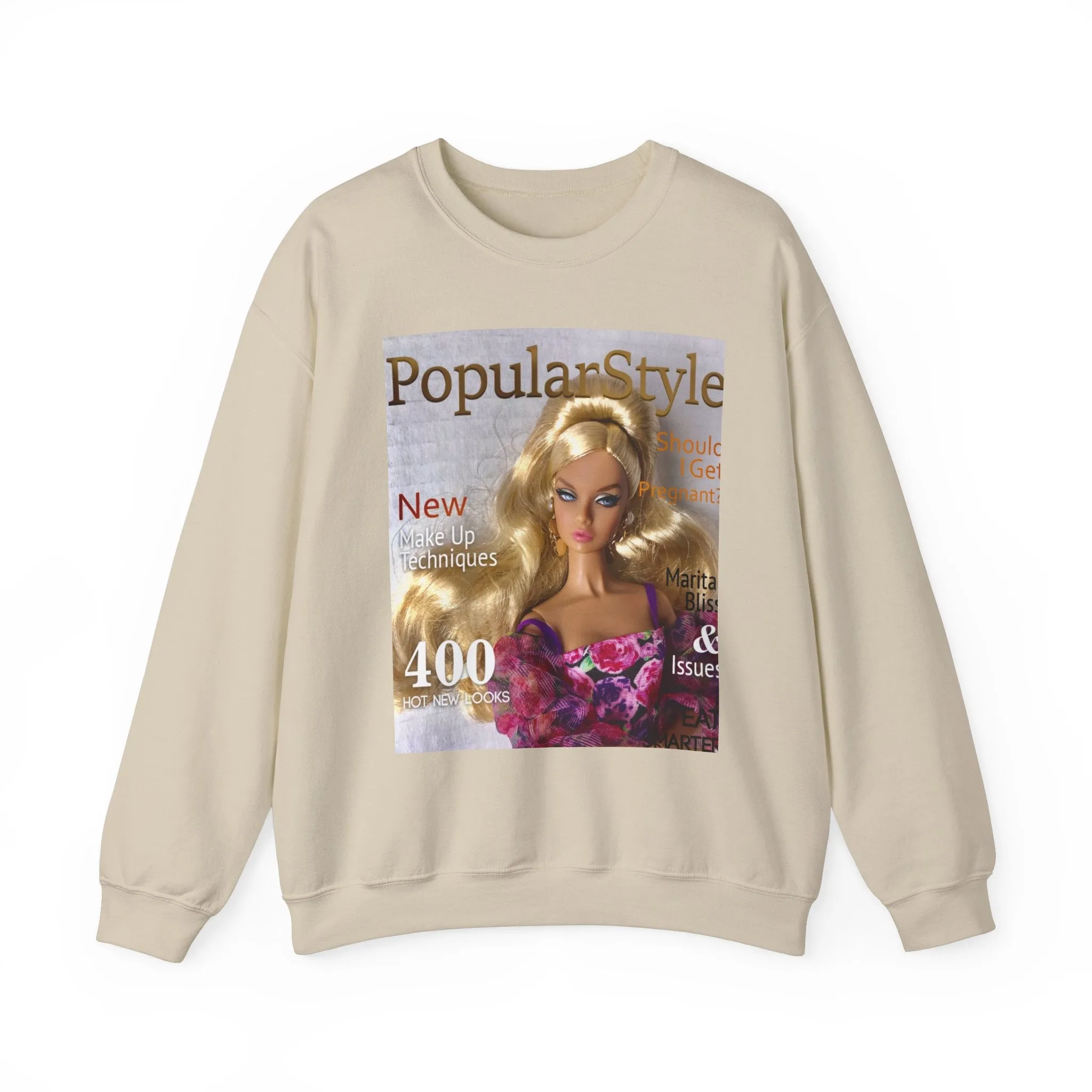 Fashion Graphic Crewneck Sweatshirt
