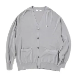 FIDELITY | フィデリティ　SILK MIXED KNIT V CARDIGAN