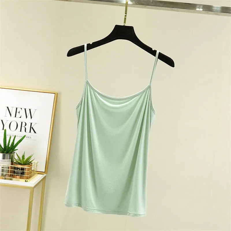 Filhot™ Modal® Low U-shaped Sleeveless Tank Top