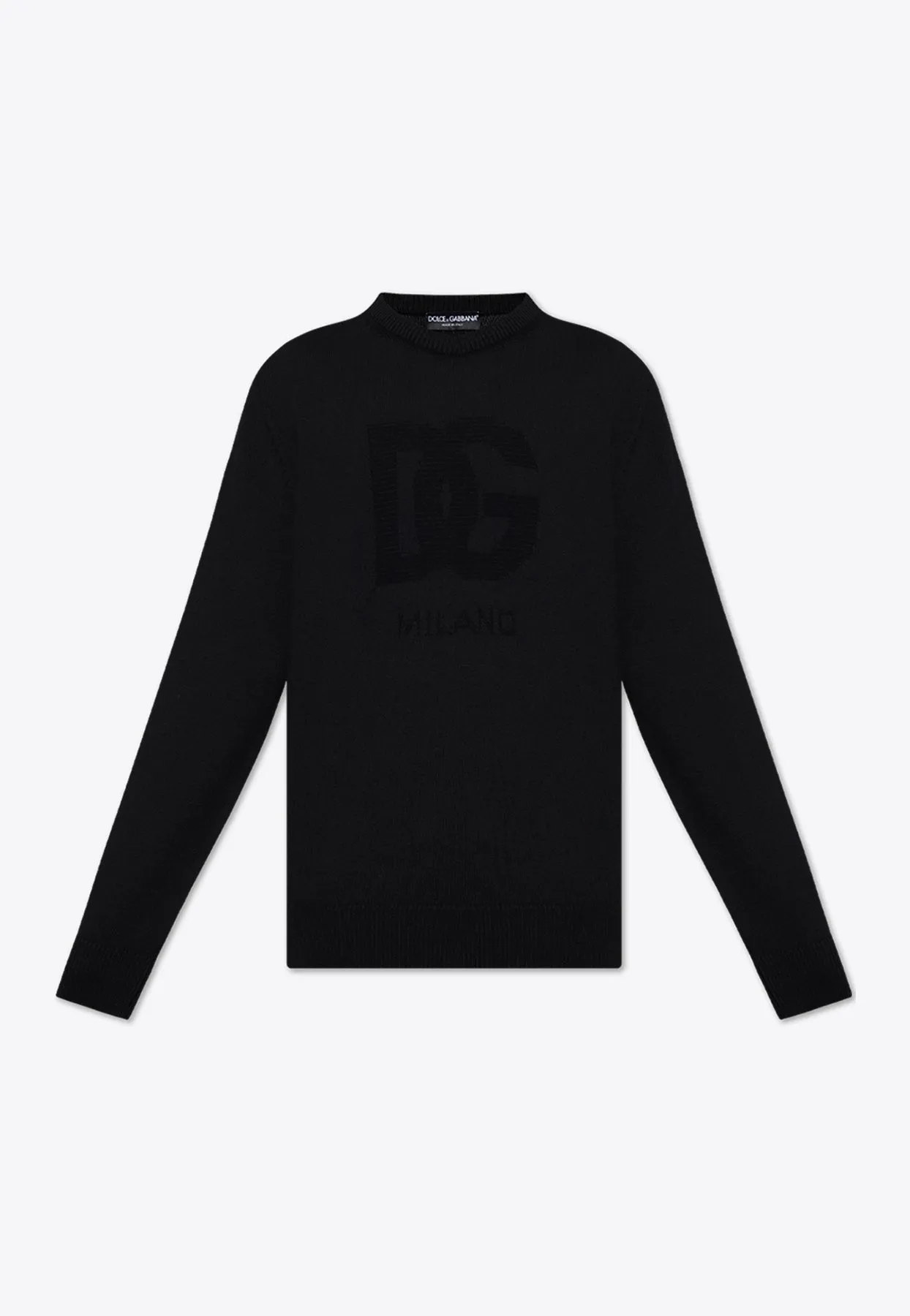 Fleece DG Logo Wool Sweater