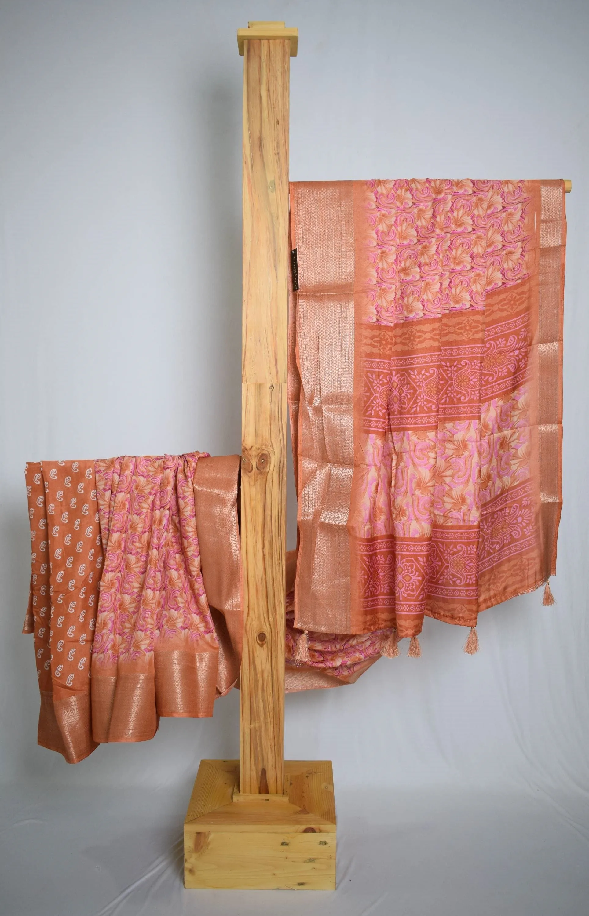 Floral Cotton Silk Saree