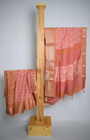Floral Cotton Silk Saree
