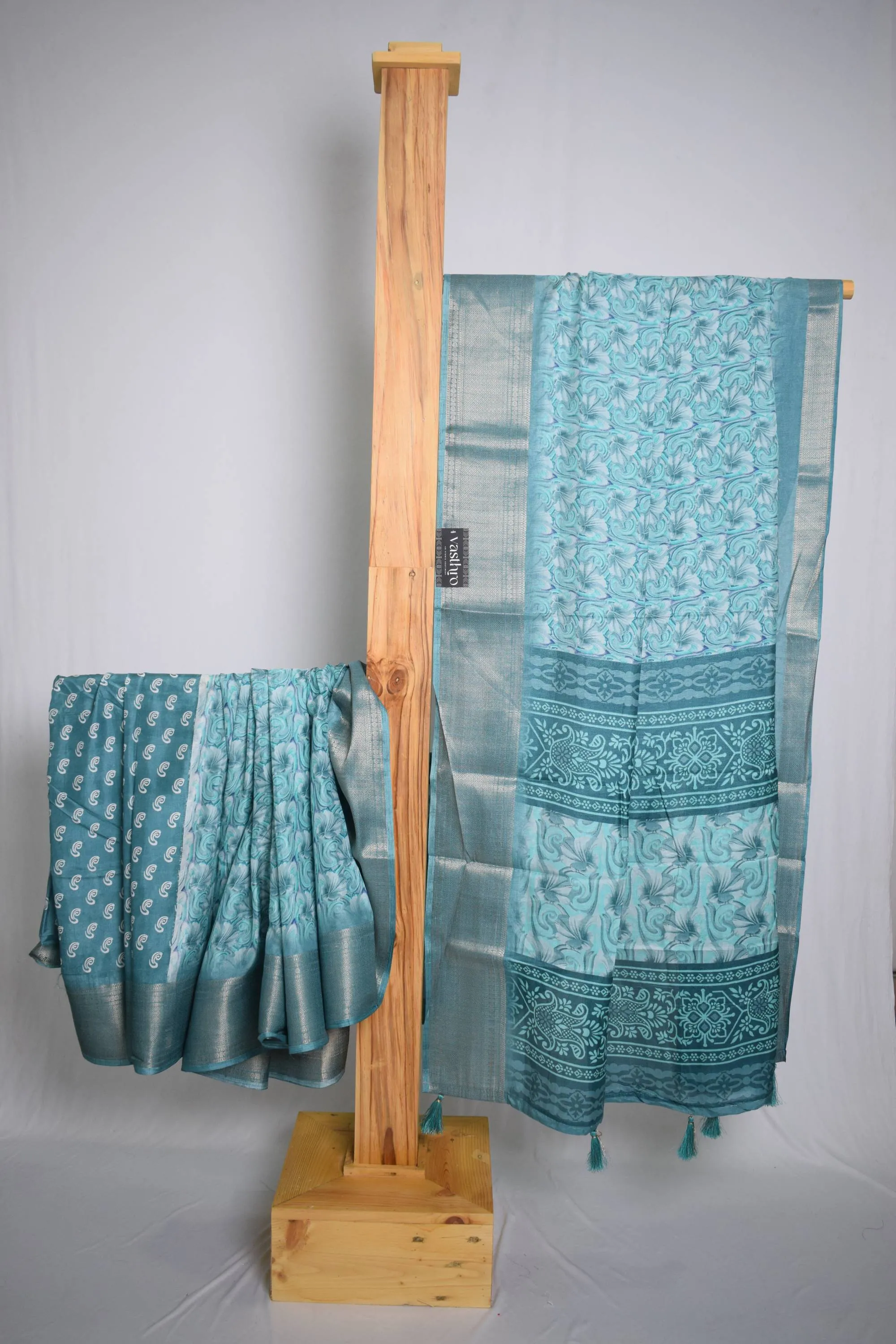 Floral Cotton Silk Saree