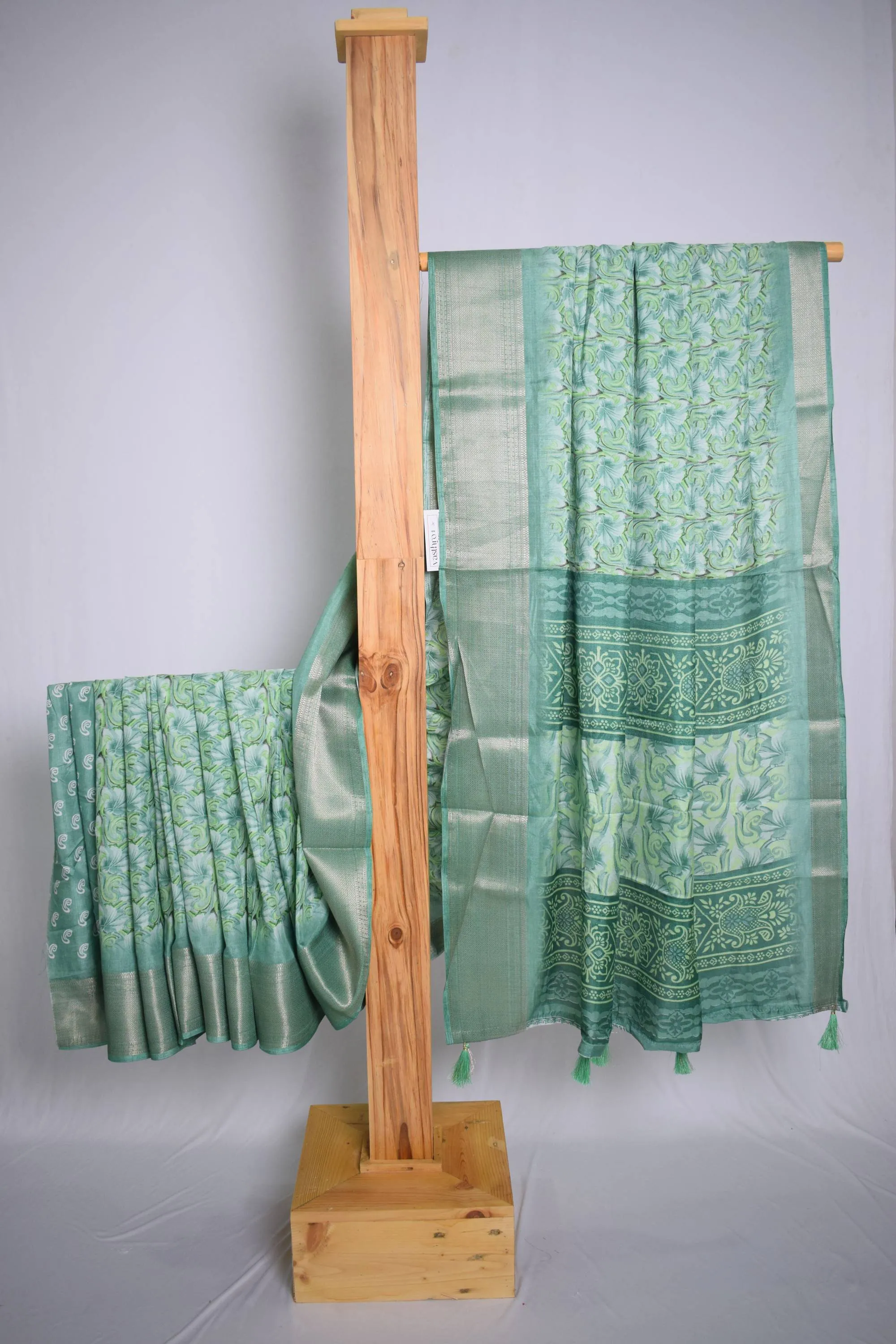 Floral Cotton Silk Saree