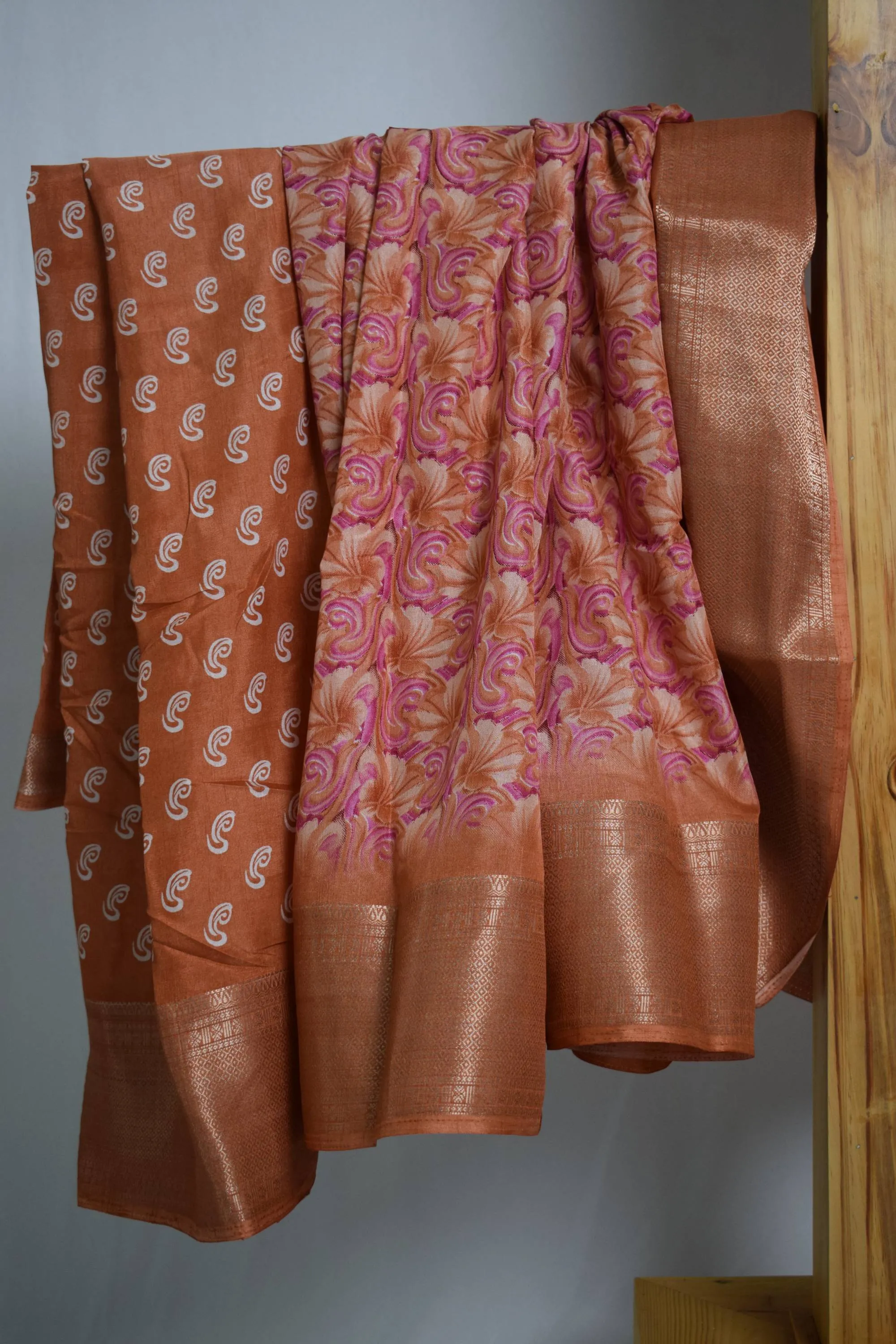Floral Cotton Silk Saree