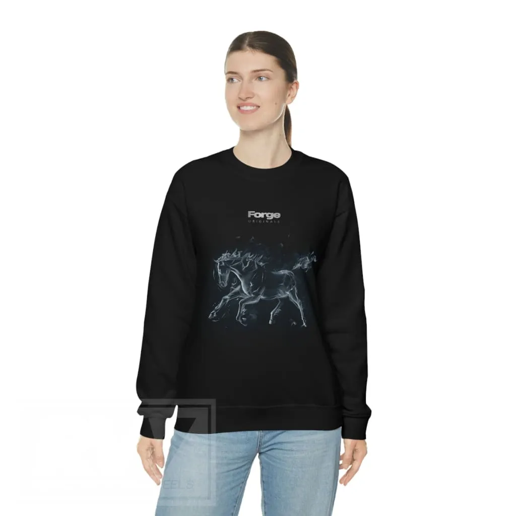 FORGE Originals Mustang Unisex Heavy Blend Crewneck Sweatshirt