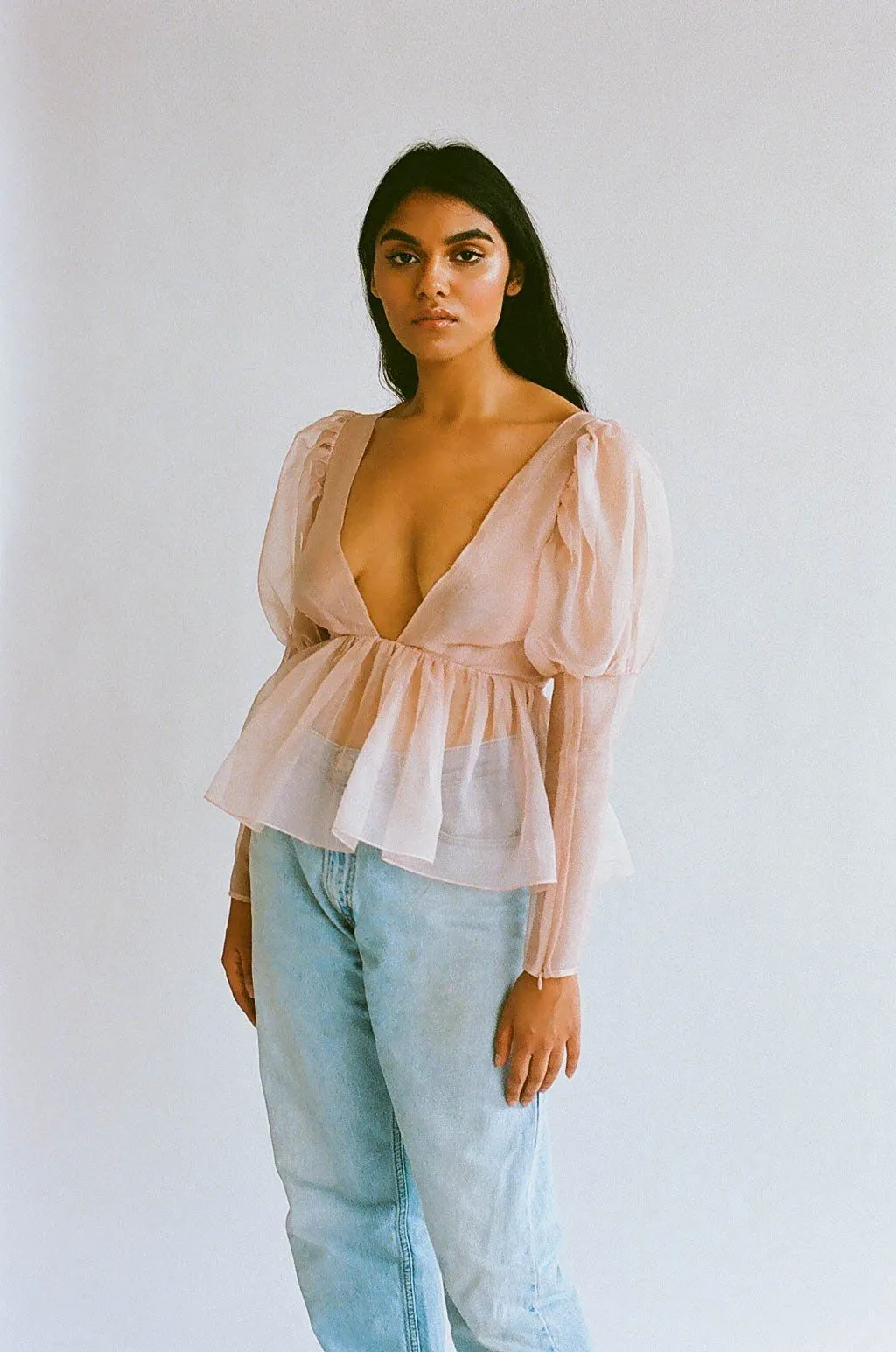 Freya Top | Slipper Pink