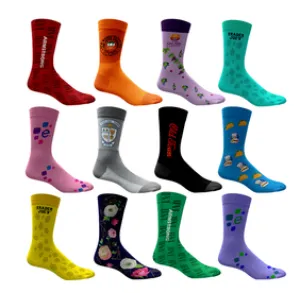 Full Color Dress Socks