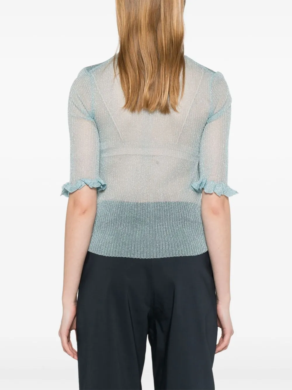 Ganni Bunny Crewneck Top