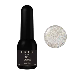 Gel Polish Top Coat No Wipe, Didier Lab, Pop Star No. 2