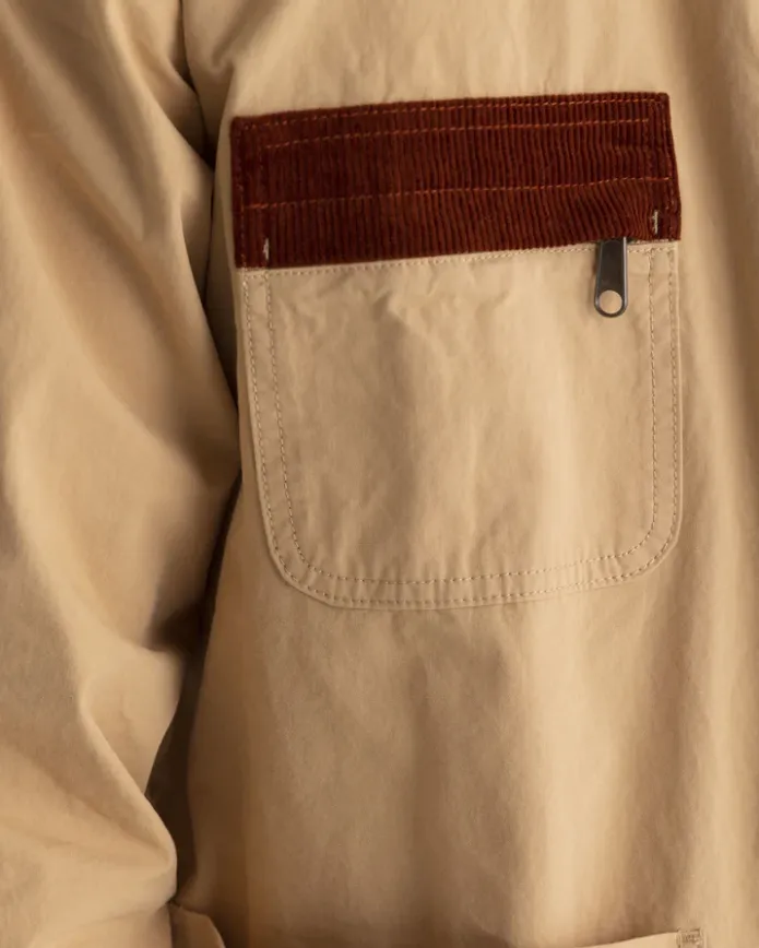 GENERAL ADMISSION CHORE COAT IN KHAKI